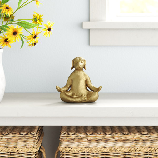 Statuette Bouddha Couleur Nature: Objet de Méditation - Top Zen