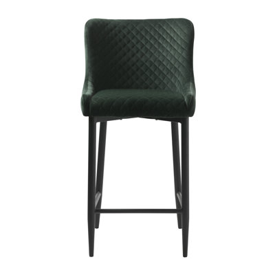 Melendy Upholstered and Faux Leather Bar Stool