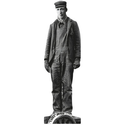 Casey Jones Railroader Cardboard Standup