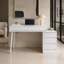 Meuble-lavabo moderne 39,37 po et 5 tiroirs