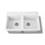 33" L x 22" W x 9-5/8" Top-Mount Double-Equal Kitchen Sink-19195761-11013542