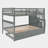 Full-Over-Full Bunk Bed With Twin Size Trundle-88871941