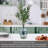 Elements Artificial Olive Branches In Vase
