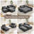 100-inch Corduroy L-shaped Sectional 3-person Modular Cloud Sofa-1225645218