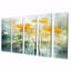 Edgardo - Buttercups, art mural 5 pièces-106158451