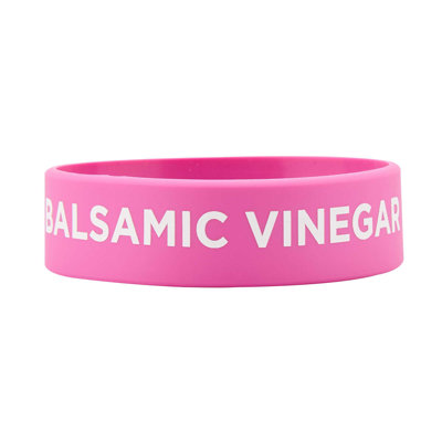  Silicone Squeeze Bottle Band 1 Count 2.75 Inch Dishwasher Safe Condiment Identification Band, Balsamic Vinegar Purple Non-Slip Band for Condiment Labeling at Restaurants, Food Trucks