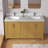 Aura 60'' Fully Assembled Single Bathroom Vanity Set With Solid Surface Engineered Marble Top and Backsplash-1975647486-1975647484