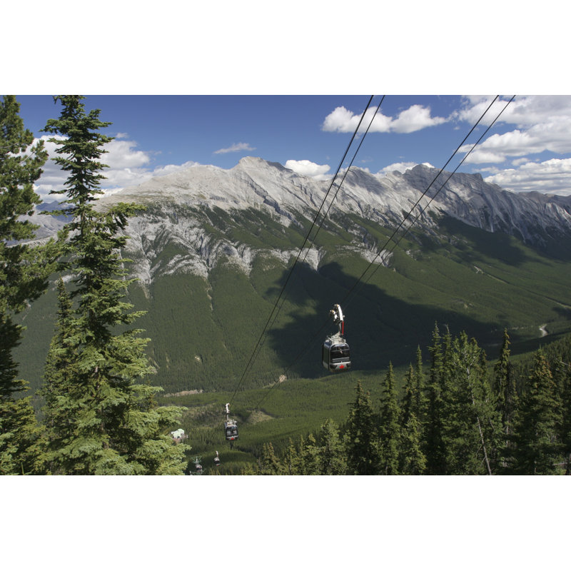 Sulphur Mountain Gondolas by Vladone - Wrapped Canvas Print, 81cm H x 122cm W
