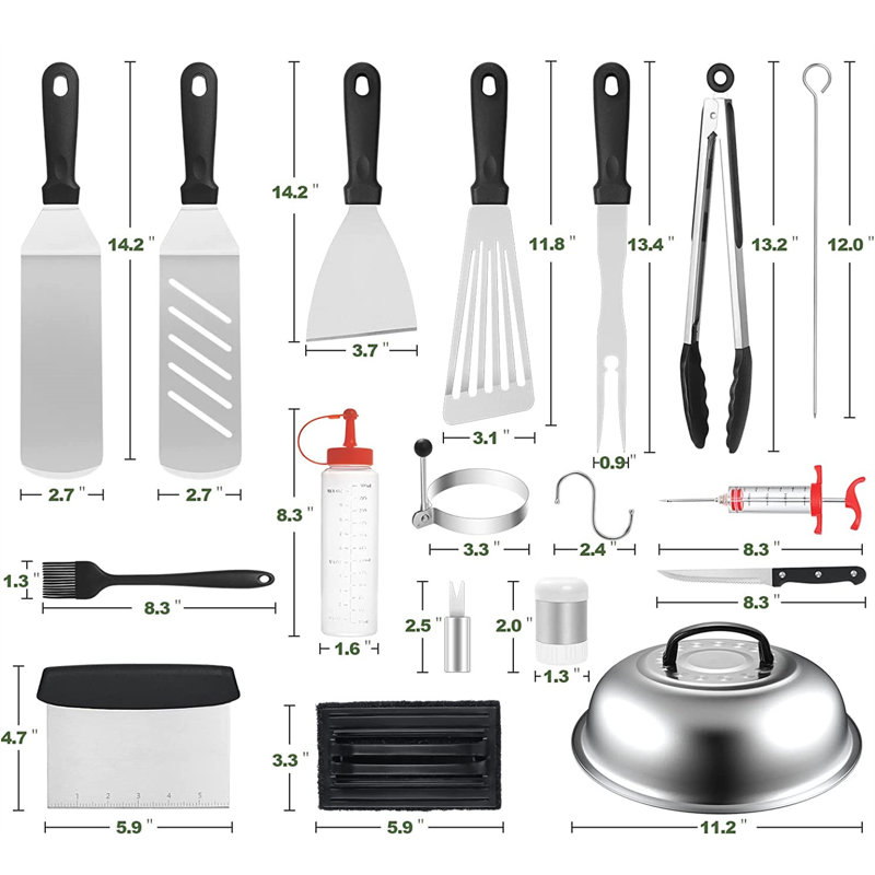 Dishwasher Safe Grilling Tool Set