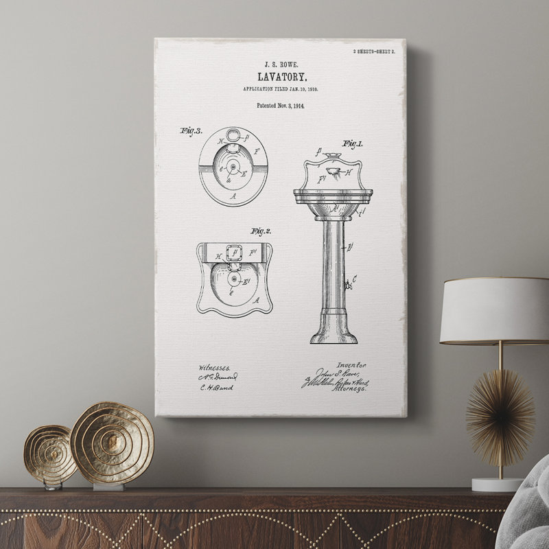 Lavabo rétro I - galerie Cavas sur mesure