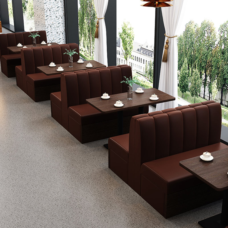 Banc de rangement Simple, Brun-roux