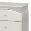 Table de chevet 2 tiroirs Platinum