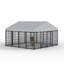 Enclos pour animaux multi-usages - Chenil en métal avec toit 9,62 pi x 9,35 pi x 6,18 h-120704920