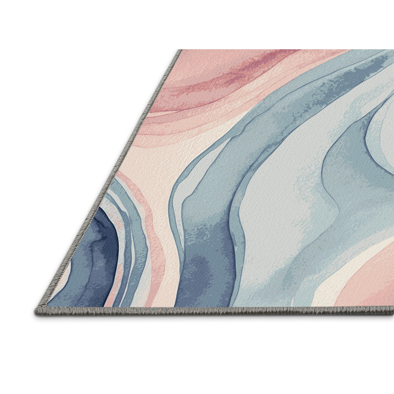 Blossom Tide Rug, Rectangle 2' x 3'