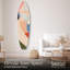 «Curved Planes I», planche de surf en acrylique par Notoriart-453830395