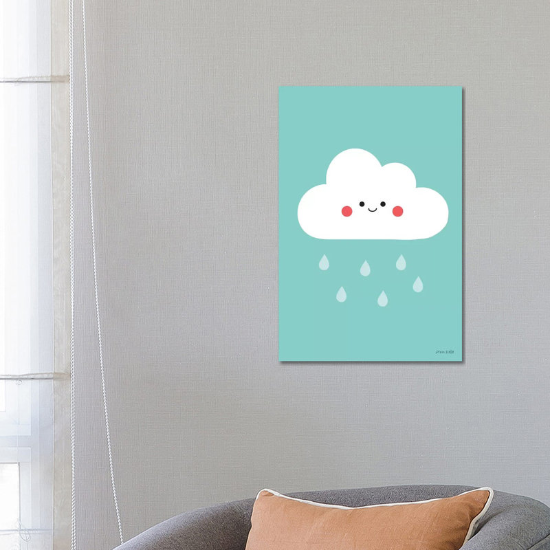 Happy Cloud Li - Wrapped Canvas Print, 66.04 cm H x 45.72 cm W x 3.175 cm D