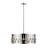 Gagnon 6 - Light Steel Dimmable Drum Chandelier