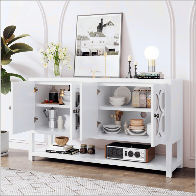 Console Arlon, Blanc antique