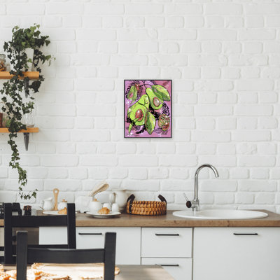 «Vibic Avocado Collage», estampe numérique, conception par Susan Lugar