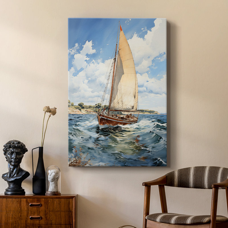 NAUTICAL Series CCDXL III - Cavas de galerie sur mesure, H 60 po x l 40 po