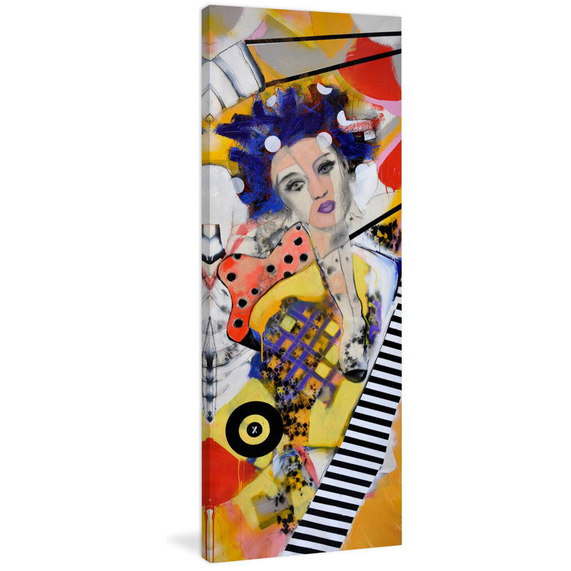 1 Piece Wrapped Canvas Painting, 76cm H x 25cm W x 3.81cm D