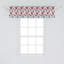 Multicolore lot de 2 cantonnières Ambesonne-100790926