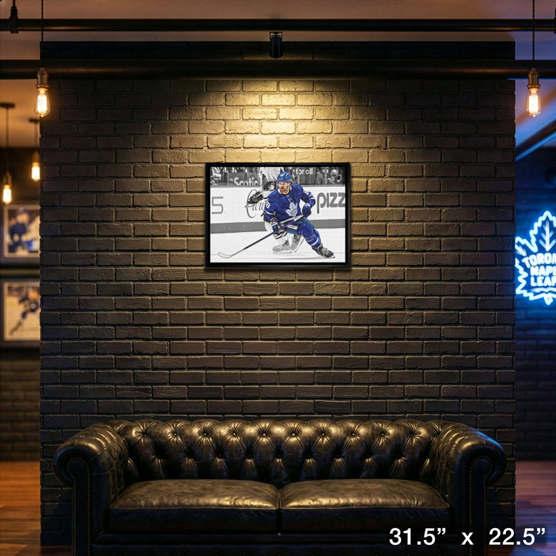 William Nylander, Maple Leafs de Toronto, toile encadrée 20 x 29