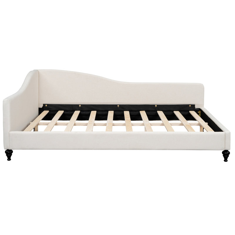 Linen Corner Daybed, Full, Beige