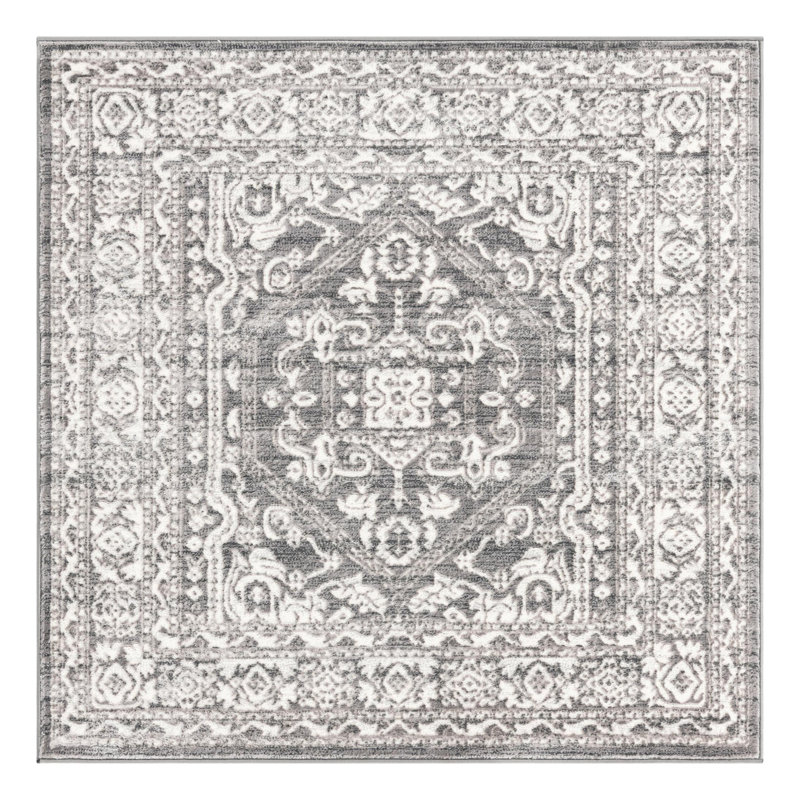 Iconia Oriental Indoor Rug, Square 5'3"