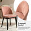 Chaise de salle à manger moderne avec structure en bois 18,25 po Kadyn-130122593-130122597
