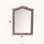 Miroir capitonné rose Rosalia