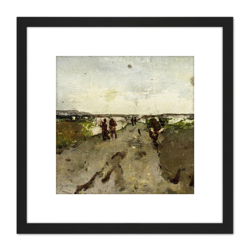 Breitner Landscape Near Waalsdorp by George Hendrik Breitner - Single Picture Frame Painting