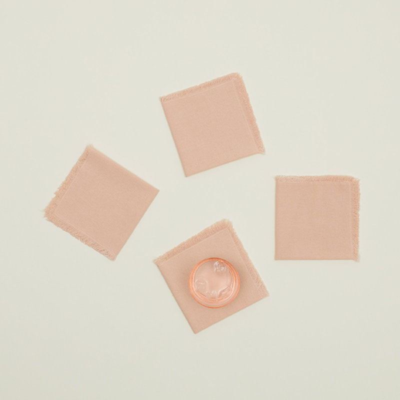 Essential Cocktail Napkin- Set Of 4, Blush