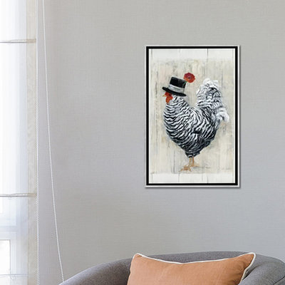«Sunday Best Rooster» par Sally Swatland - reproduction d'art