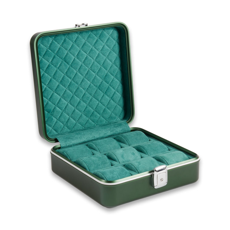 Aluminium neuf boîtier de montre en argent, Vert