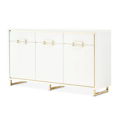 Buffet Palm Gate - Blanc nuage