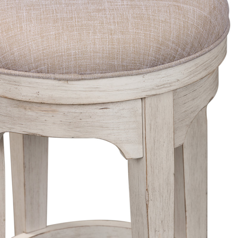 Swivel Upholstered Counter Stool