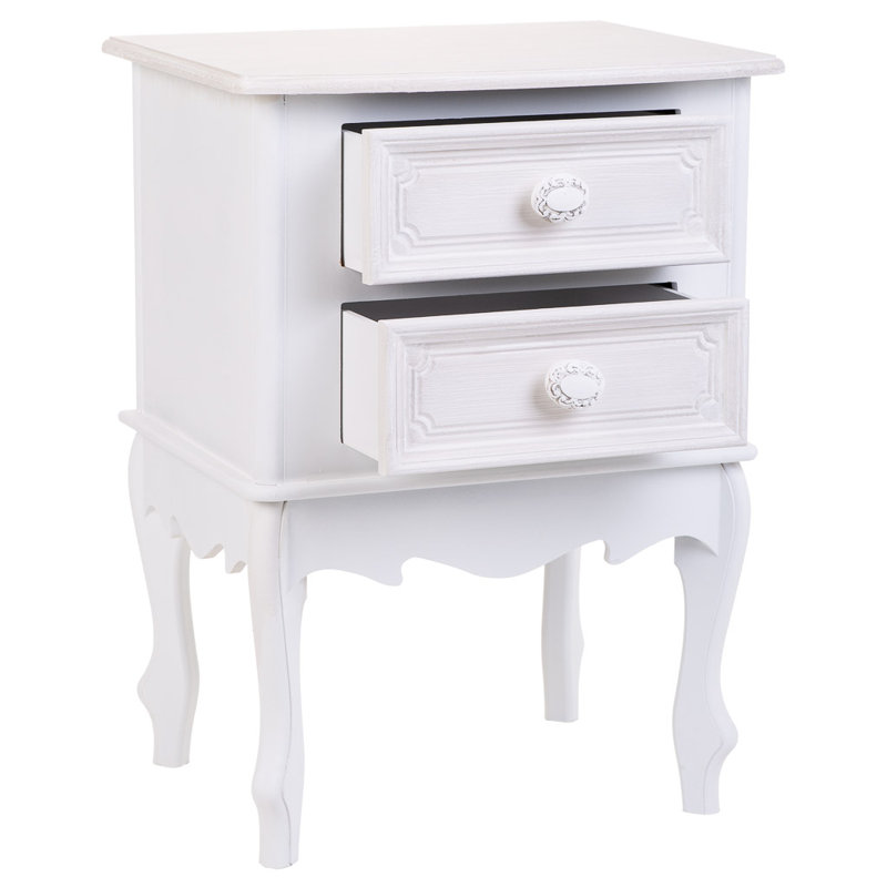 Linmore 42 cm W Bedside Table
