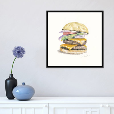 Food Classics Cheeseburger by Jackie Graham - Print