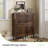 Slim Shoe Storage Cabinet With Louvred Flip Drawers, Freestanding Shoe Organizer For Entryway, Compact Shoe Rack With Adjustable Partitions And Durable Design