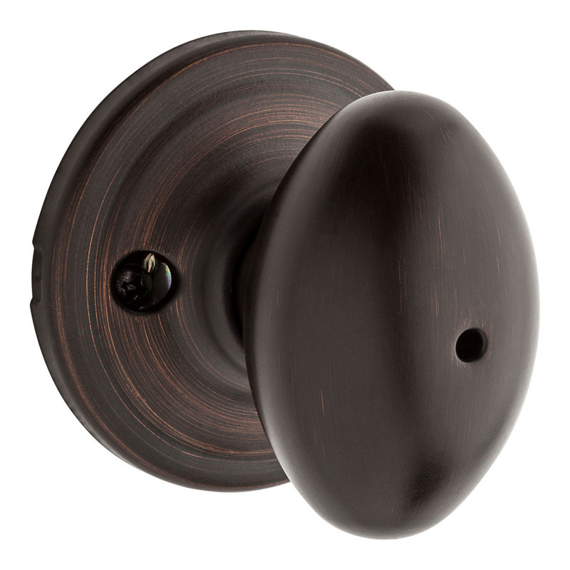 Laurel Bed/Bath Knob, Venetian Bronze