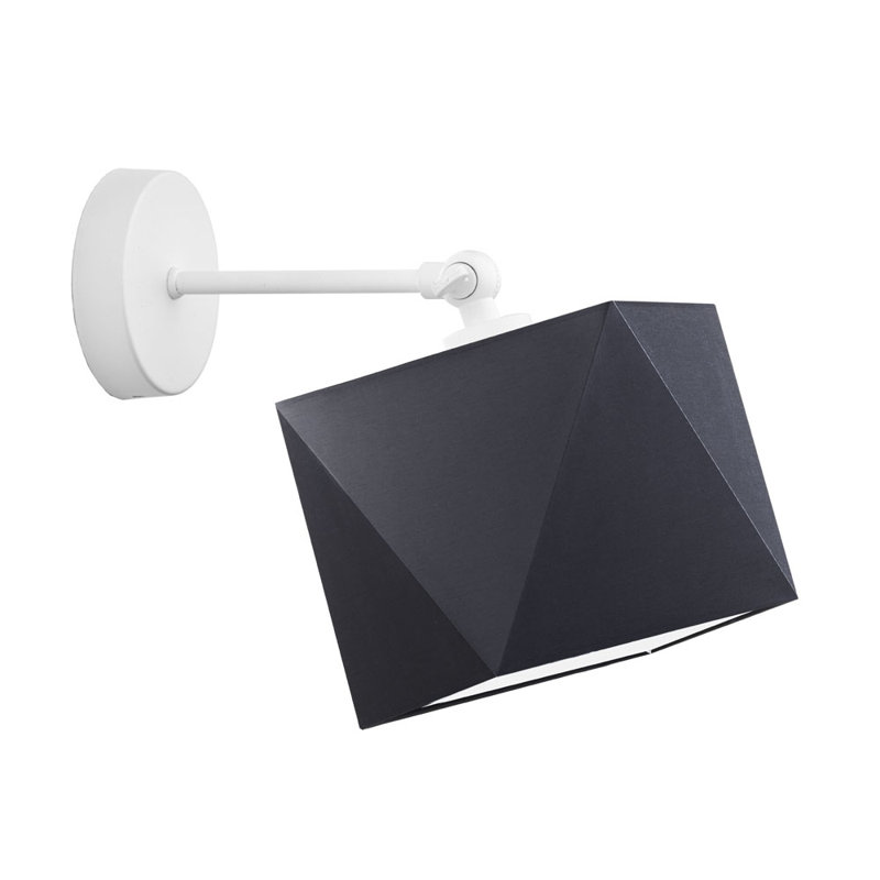 Cavaillon Armed Sconce, White, White
