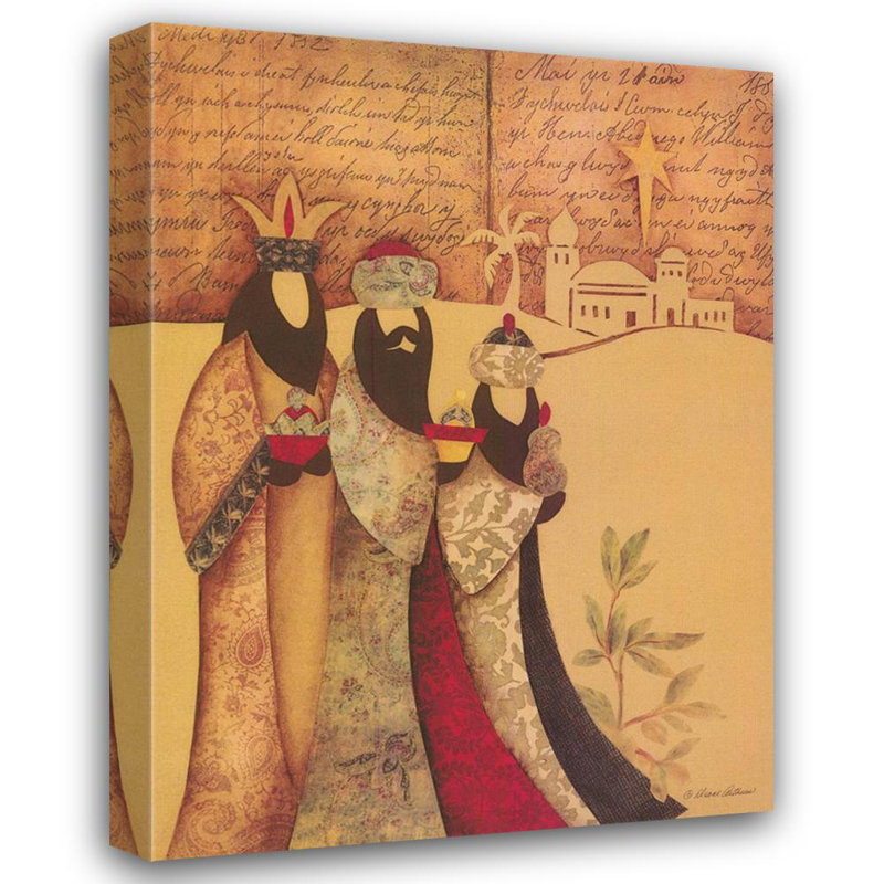 Three Wise Men, 24" H x 18" W