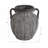 Stoneware Dolomite Vase with Ribbed Texture and Dual Side Handles for Casual Home Decor Transitional Style Accent with Sculptural Design and Durable Craftsmanship for Indoor Display Versatility-514467340-514467824