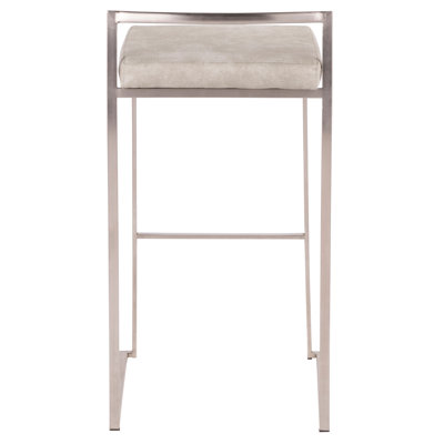 Tabouret de bar contemporain empilable