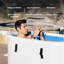 Piscines froides avec refroidisseur, spas de gymnastique à la maison et à l'extérieur, récupération sportive, filtres à eau, purification de l'ozone, contrôle du programme d'application