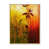 Toile naturelle avec cadre flottant