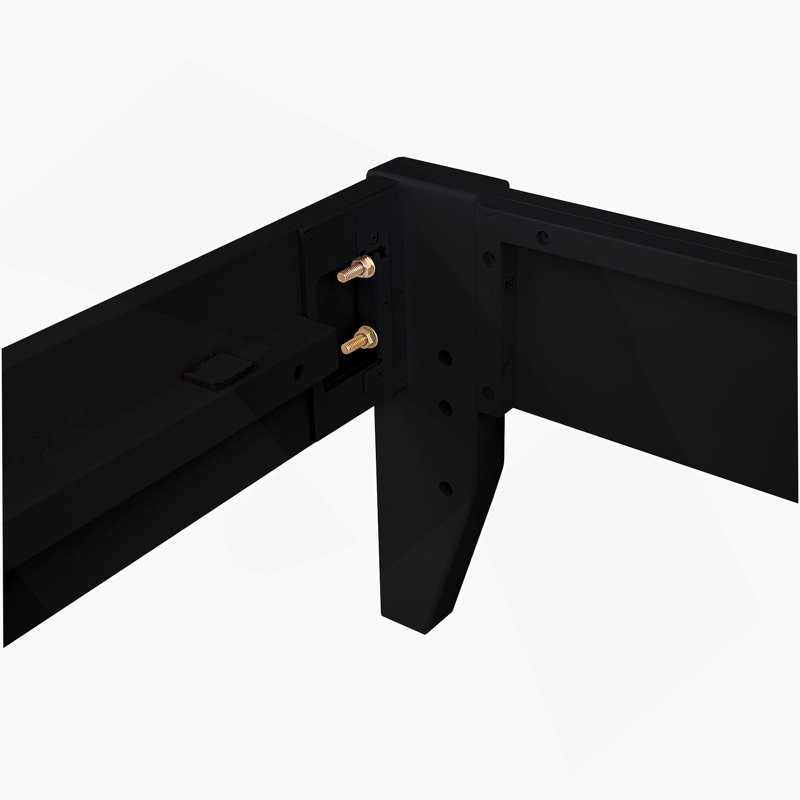 Lit plateforme universel pour très grand lit, idéal pour créer un ensemble de chambre à coucher confortable et élégant avec un design polyvalent.