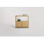Open Plan Solid Wood Etagere Bookcase-805793183