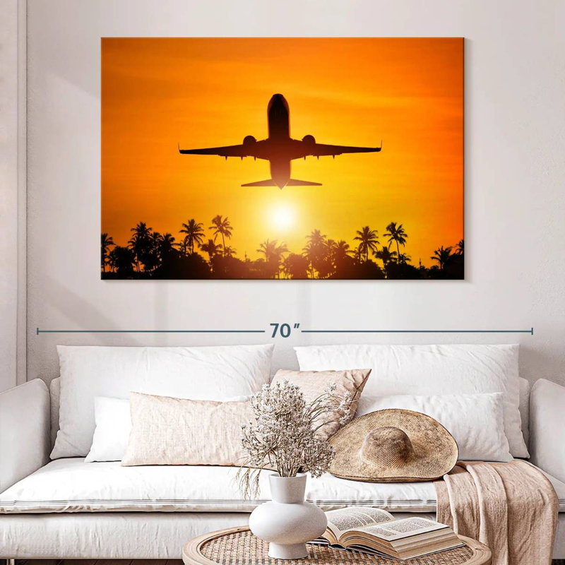 Mehar Airplane Summer Flight, 34" H x 51" W